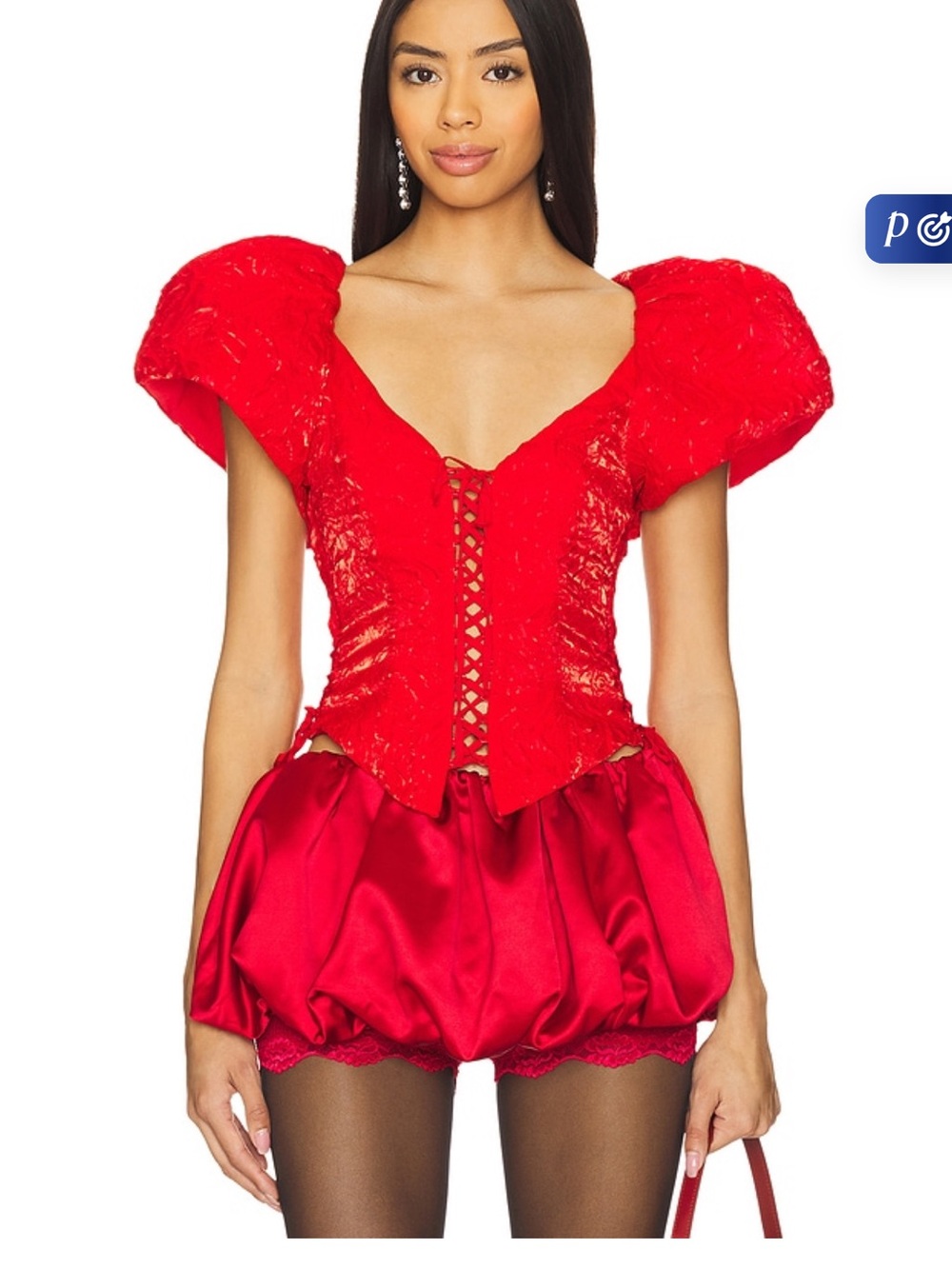 For Love and Lemons Frosted Organza Too